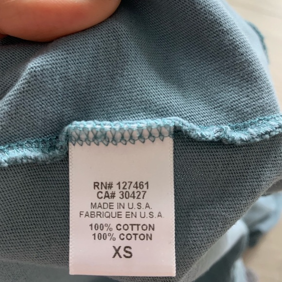 Wildfox Couture Oversized Indigo Rose Embroidered T-Shirt Dress in Vision Blue - Picture 8 of 11